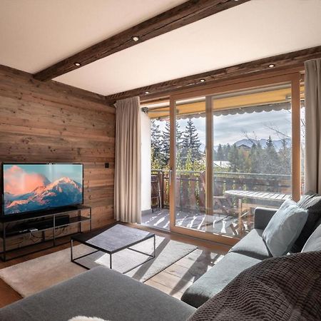 Apartment Etrier Crans-Montana Dış mekan fotoğraf